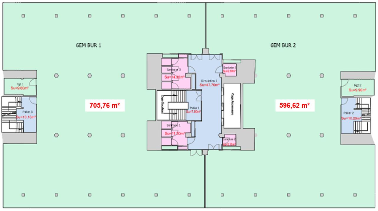 Bureau Lyon 3786m² Location bureau Lyon Rhône OLBUR2207741 3
